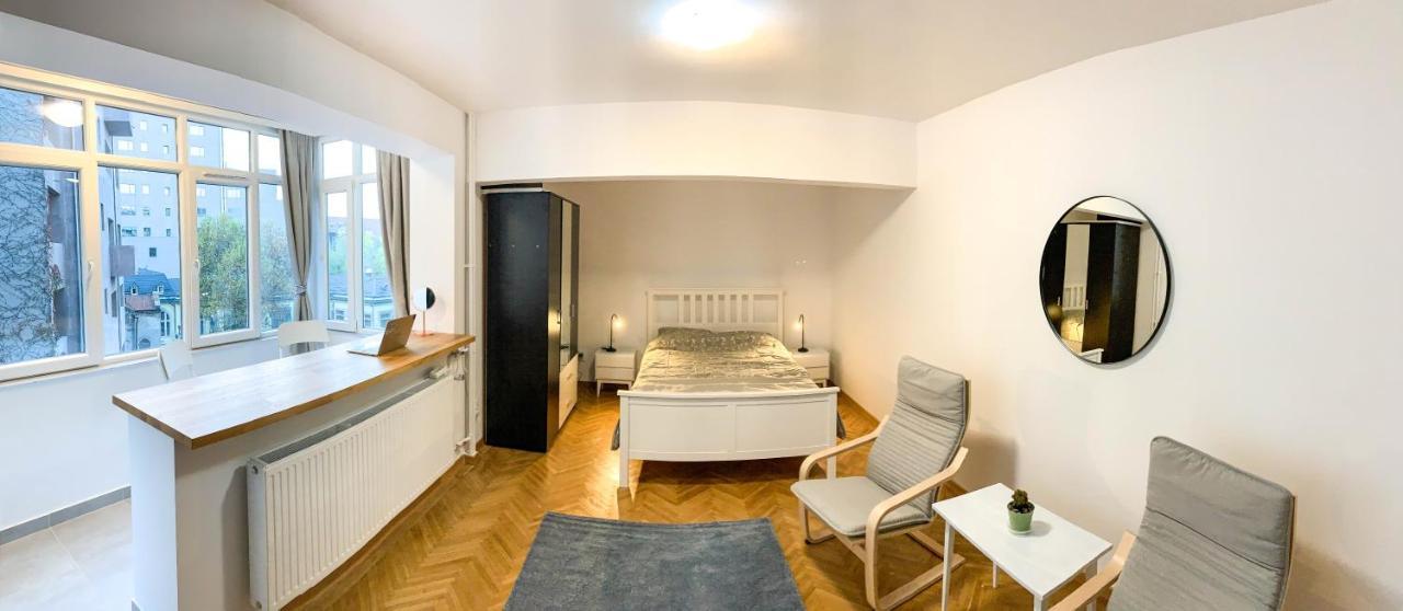 Luterana Studio Apartment Bukurešť Exteriér fotografie