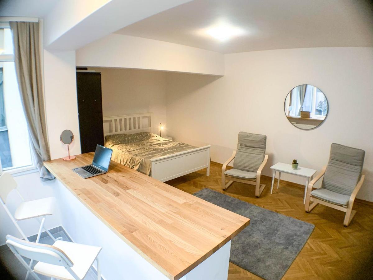 Luterana Studio Apartment Bukurešť Exteriér fotografie