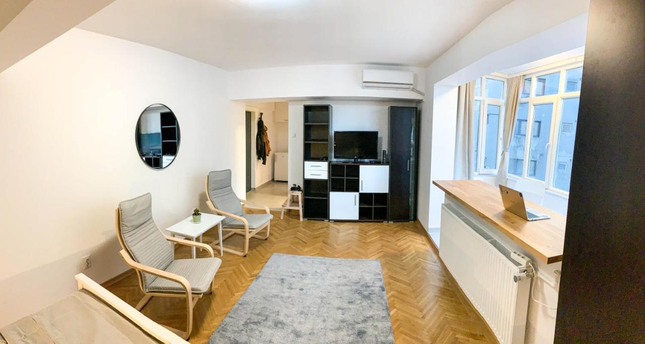 Luterana Studio Apartment Bukurešť Exteriér fotografie